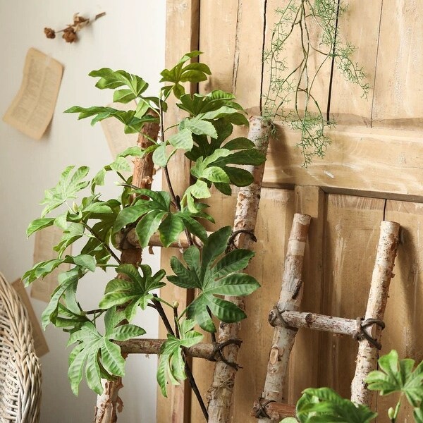 RusticReach Artificial Octagonal Foliage Branch 37.4 Tall