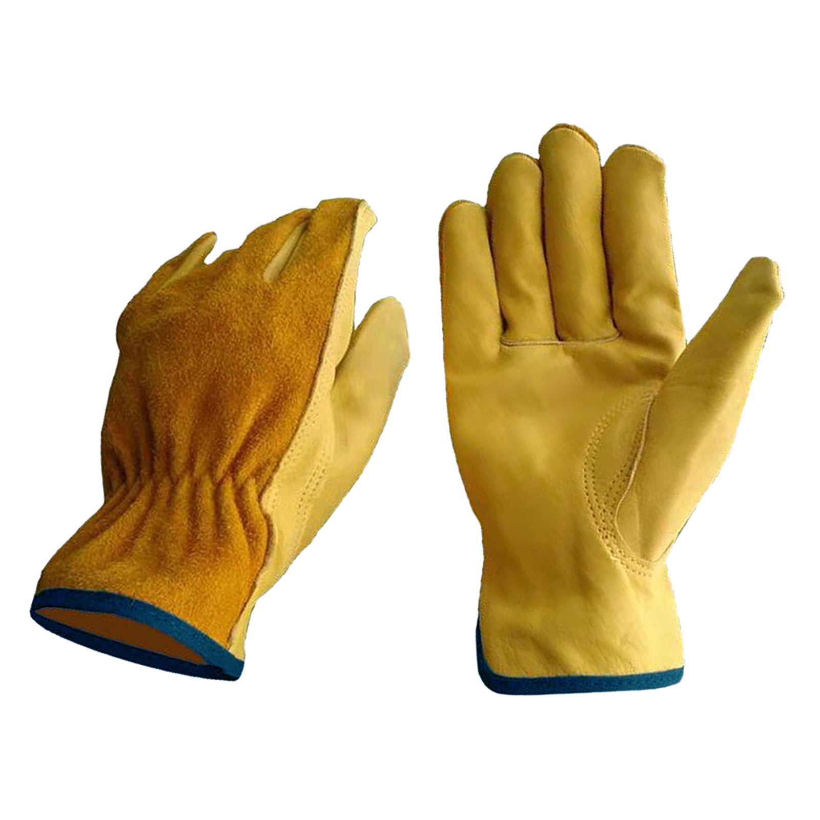 Gardening gloves for women and men, elastic wrists, work gloves for gardening, XL dark