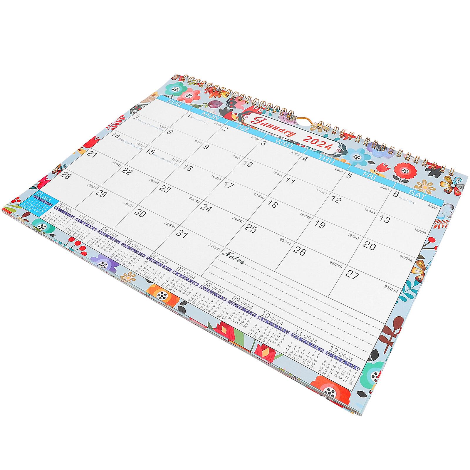 Monthly Calendar Holiday Wall Calendar Appointment Hanging Calendar For Home
