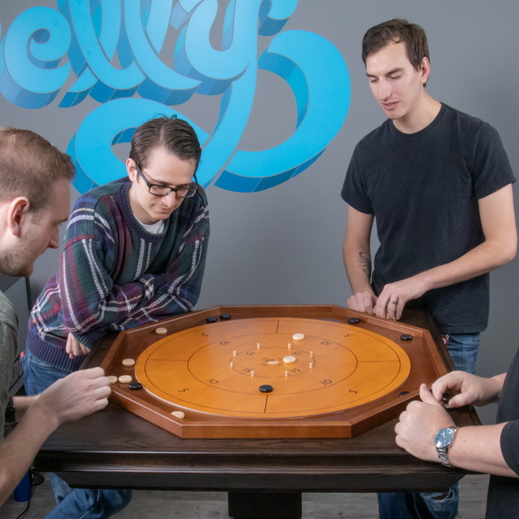 Brybelly Tournament Crokinole Board  30 inch