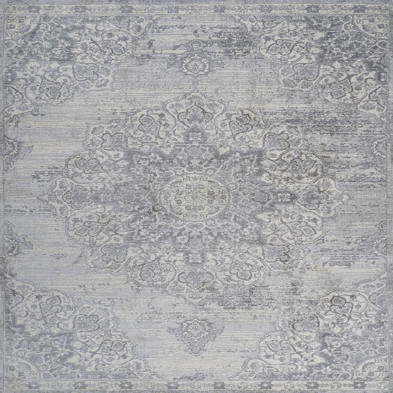 Modern Vintage Moroccan Medallion Area Rug