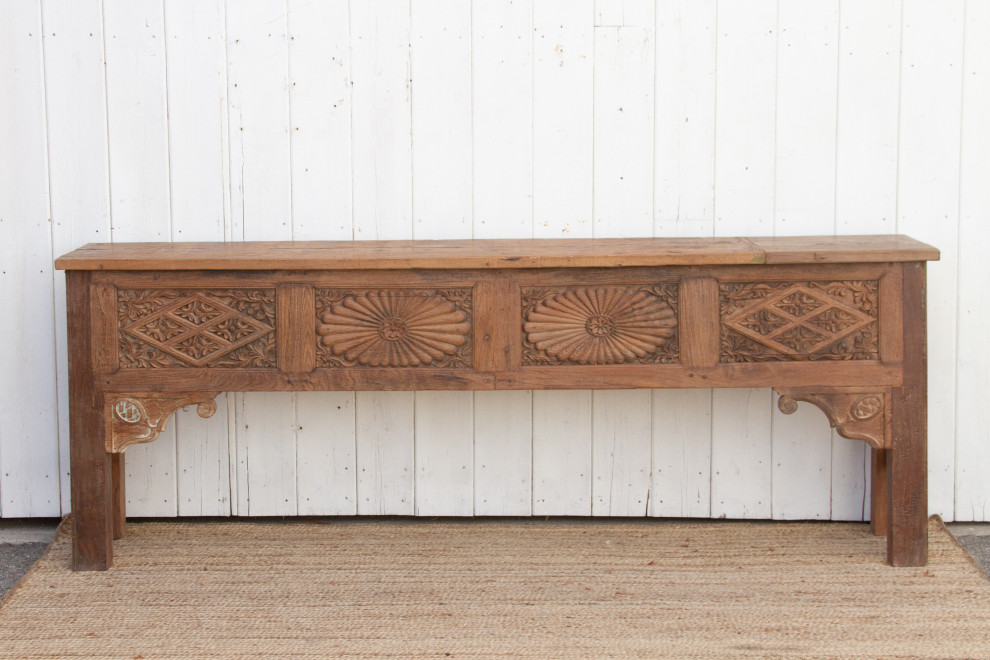 Fabulous Southern Indian Carved Console   Eclectic   Console Tables   by De cor  Houzz