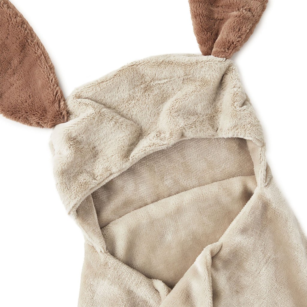 Hallmark  Baby Bunny Hooded Blanket With Pockets