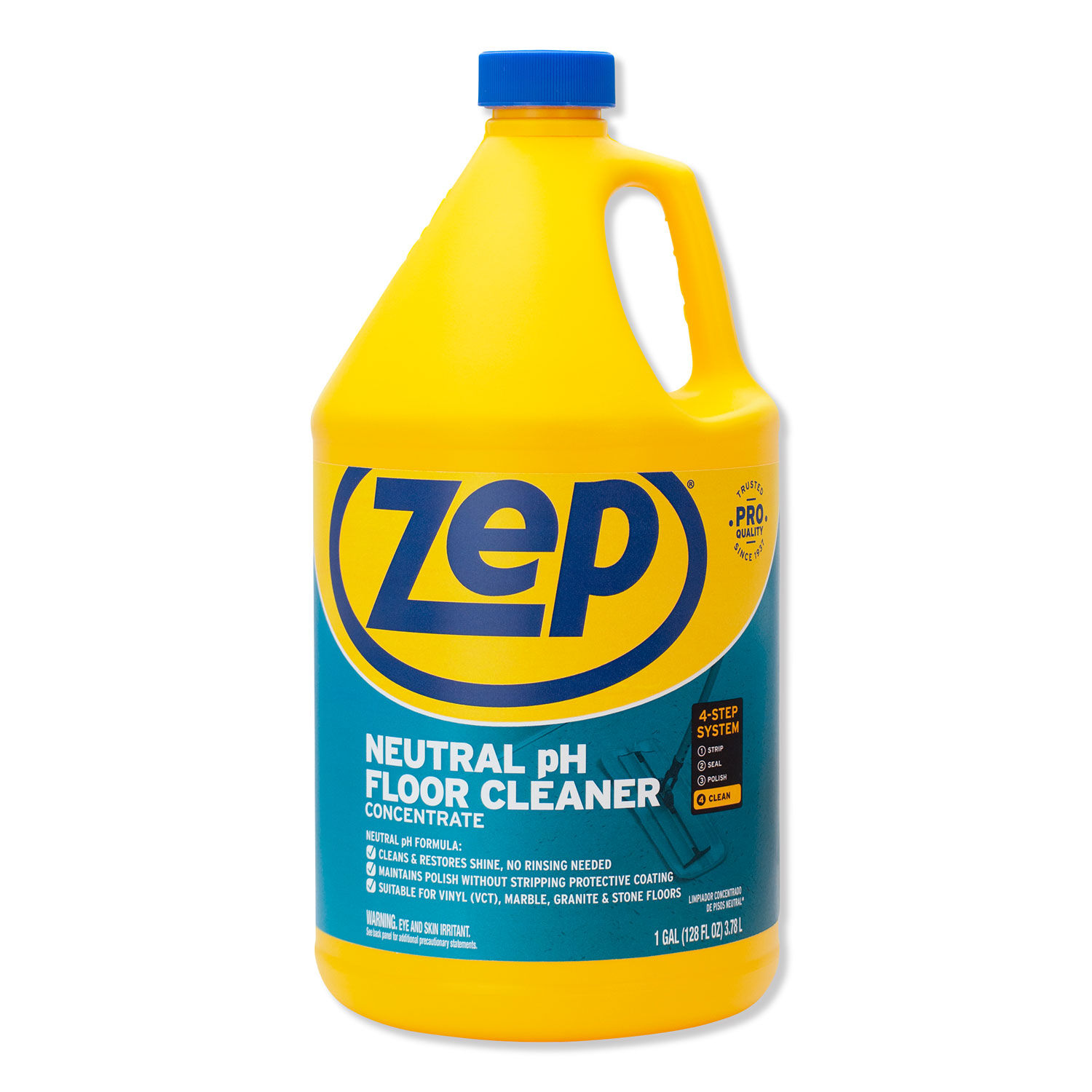 Neutral Floor Cleaner by Zep Commercialandreg; ZPEZUNEUT128CT