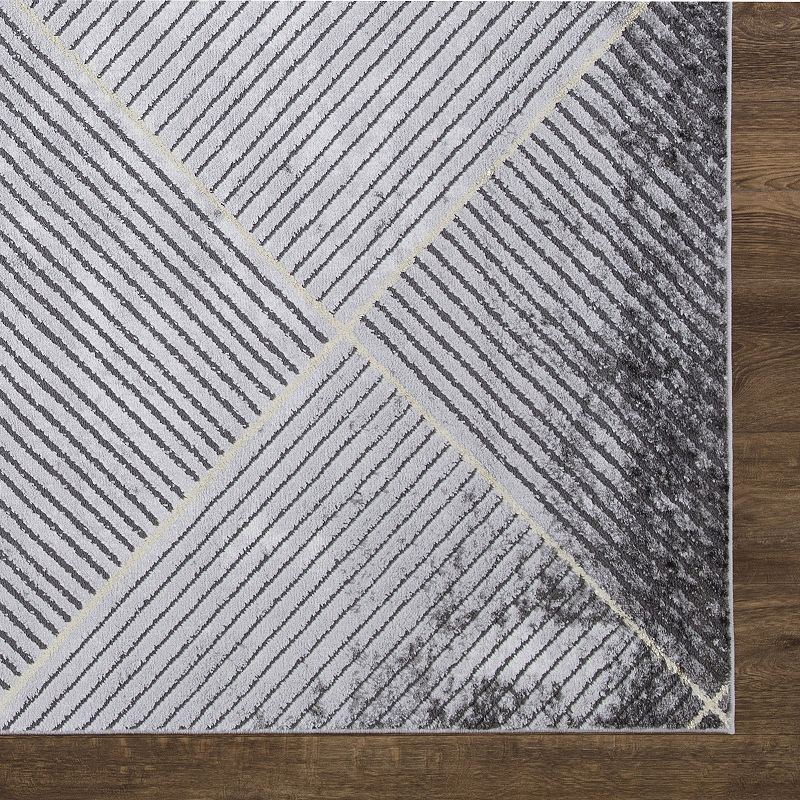 Concord Global Brighton Matrix Geometric Area Rug