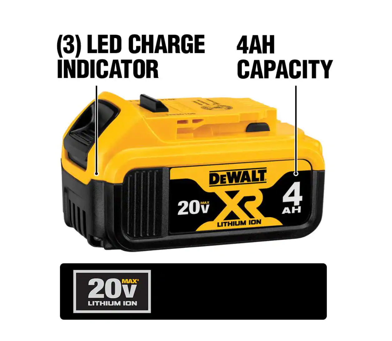 DEWALT DCK287D1M1 20-Volt MAX XR Cordless Brushless Hammer Drill/Impact Combo Kit (2-Tool) with (1) 4.0Ah Battery and (1) 2.0Ah Battery