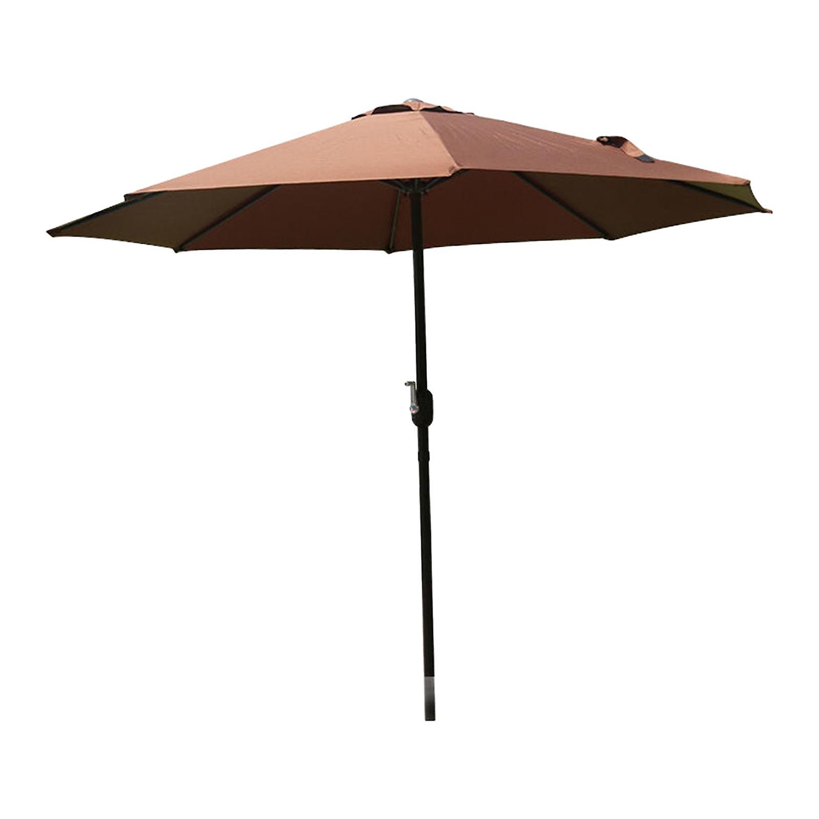 Outdoor Sunshade Umbrella Portable Beach Umbrella For Garden Courtyard Style B