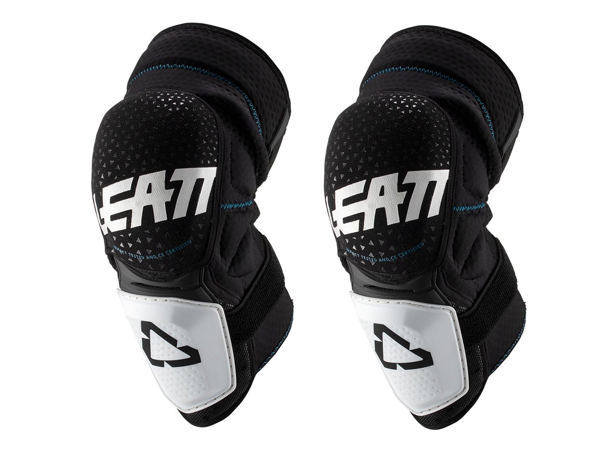 Leatt 3DF Hybrid Knee Guard - White-Black