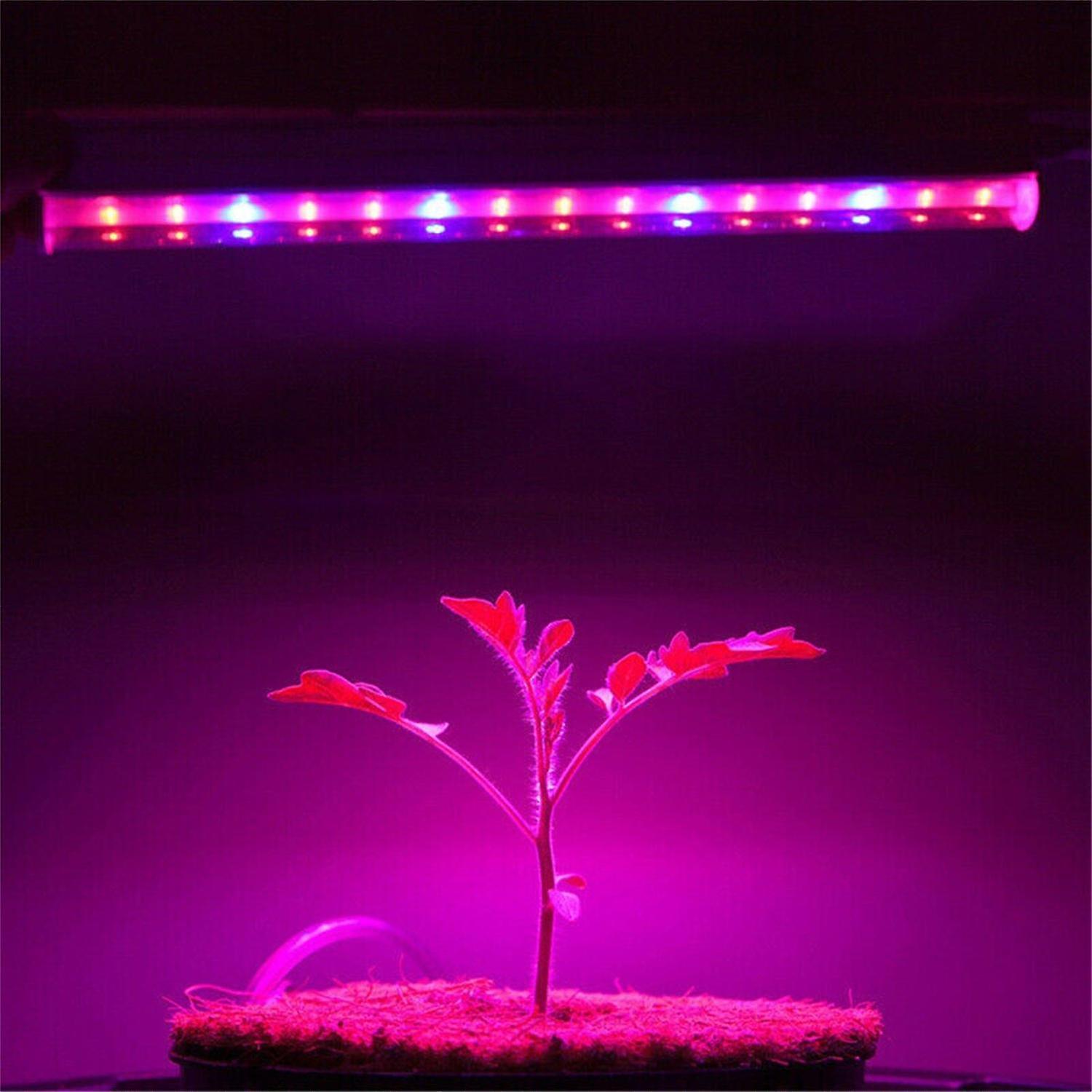 5Pcs T5 Tube LED Full Spectrum Plant Growth Light 5730 SMD Flower Lamps EU / US / AU / UK Plug