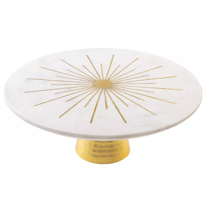 Sunshine Marble Cake Stand 12