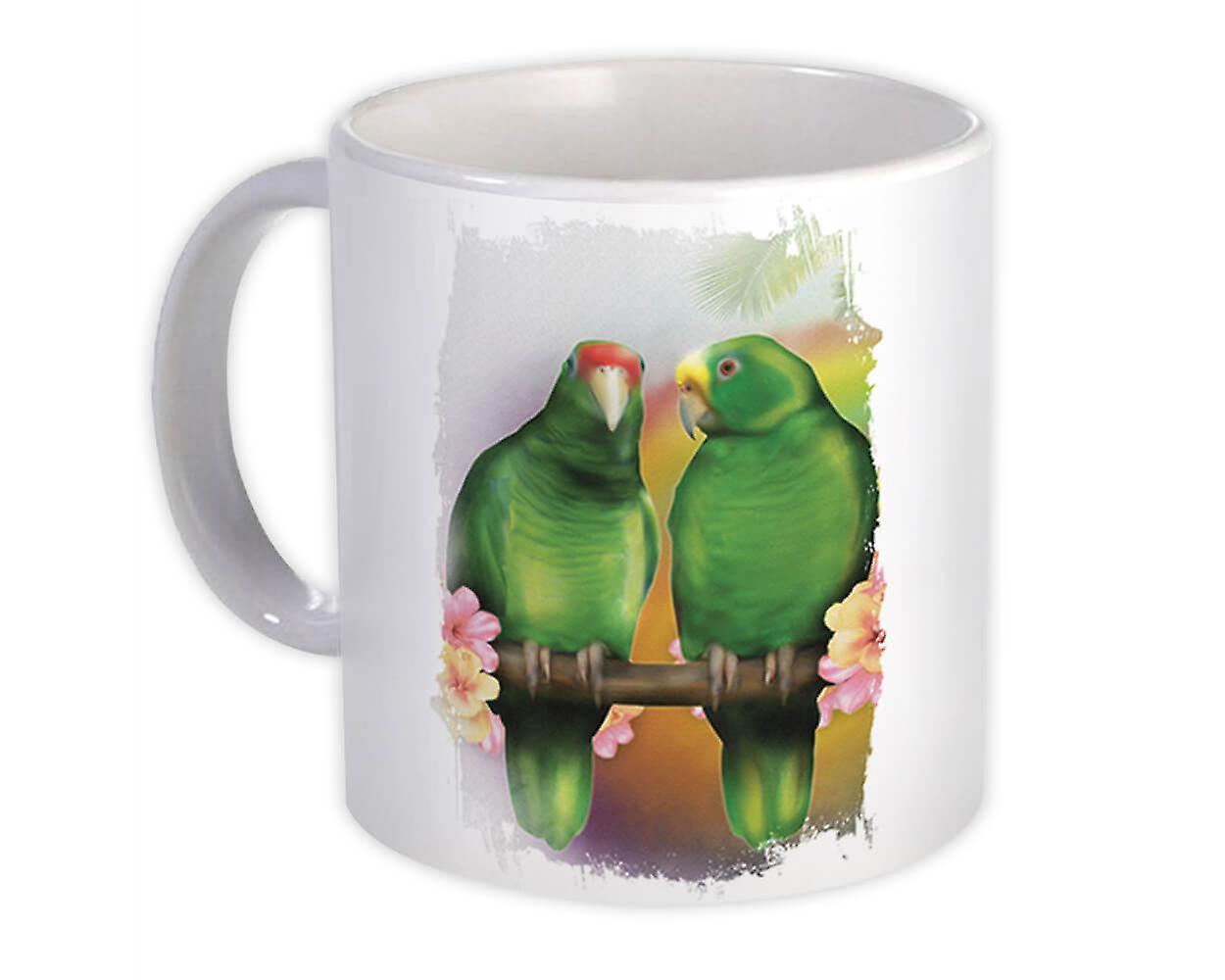 Gift Mug: Parrot Airbrush Bird