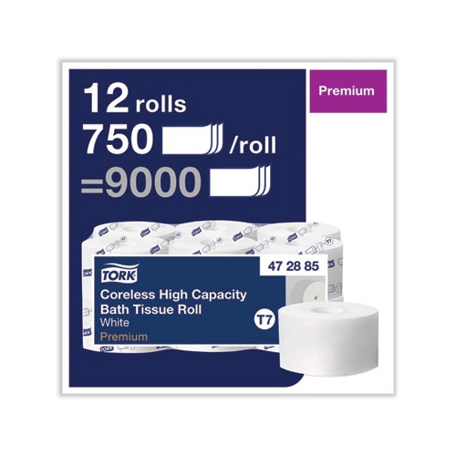 Tork Coreless High Capacity Bath Tissue  TRK472885