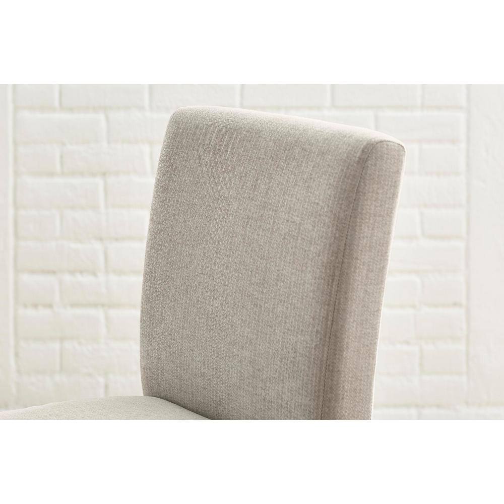 StyleWell Banford Riverbed Beige Upholstered Counter Stool with Back (Set of 2) Lowe CS SR