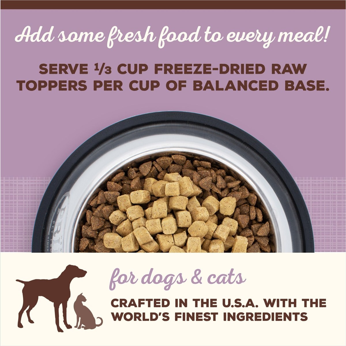 Primal Cupboard Cuts Turkey Grain-Free Freeze-Dried Raw Dog Food Topper