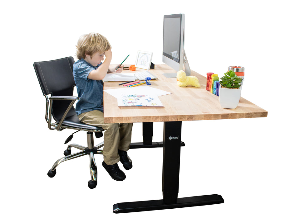 Star Ergonomics 3 Stage Reverse Dual Motor Electric SitStand Desk Fra