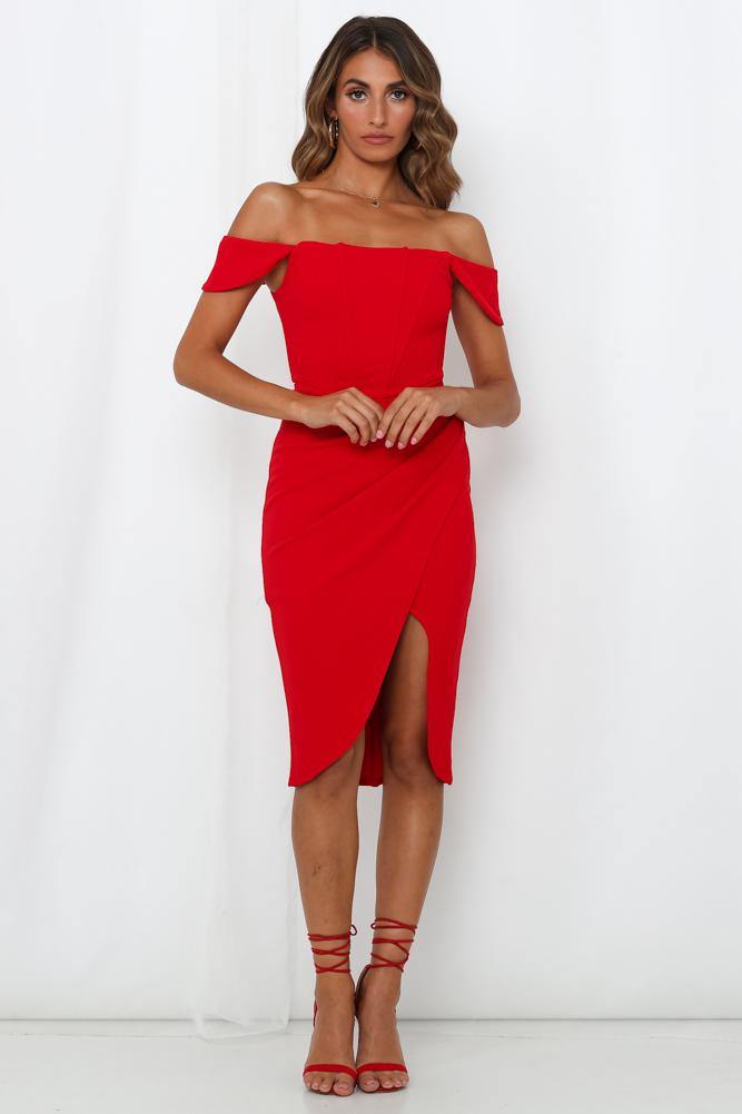 Having A Ball Dress Red