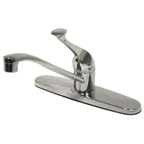 Kingston Brass KB571SN Chatham Single-Handle Centerset Kitchen Faucet， Brushed Nickel