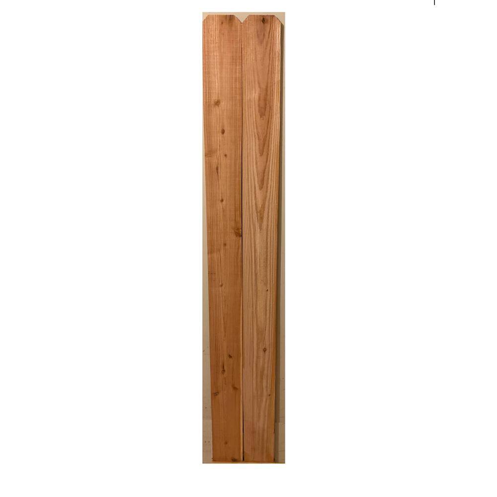 58 in. x 5-12 in. x 6 ft. Premium Select Quality Japanese Red Cedar Fence Pickets Dog-Ear Full Pallet (560-Pickets) 99200