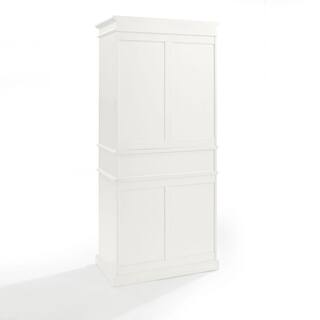 CROSLEY FURNITURE Parsons White Storage Cabinet CF3100-WH