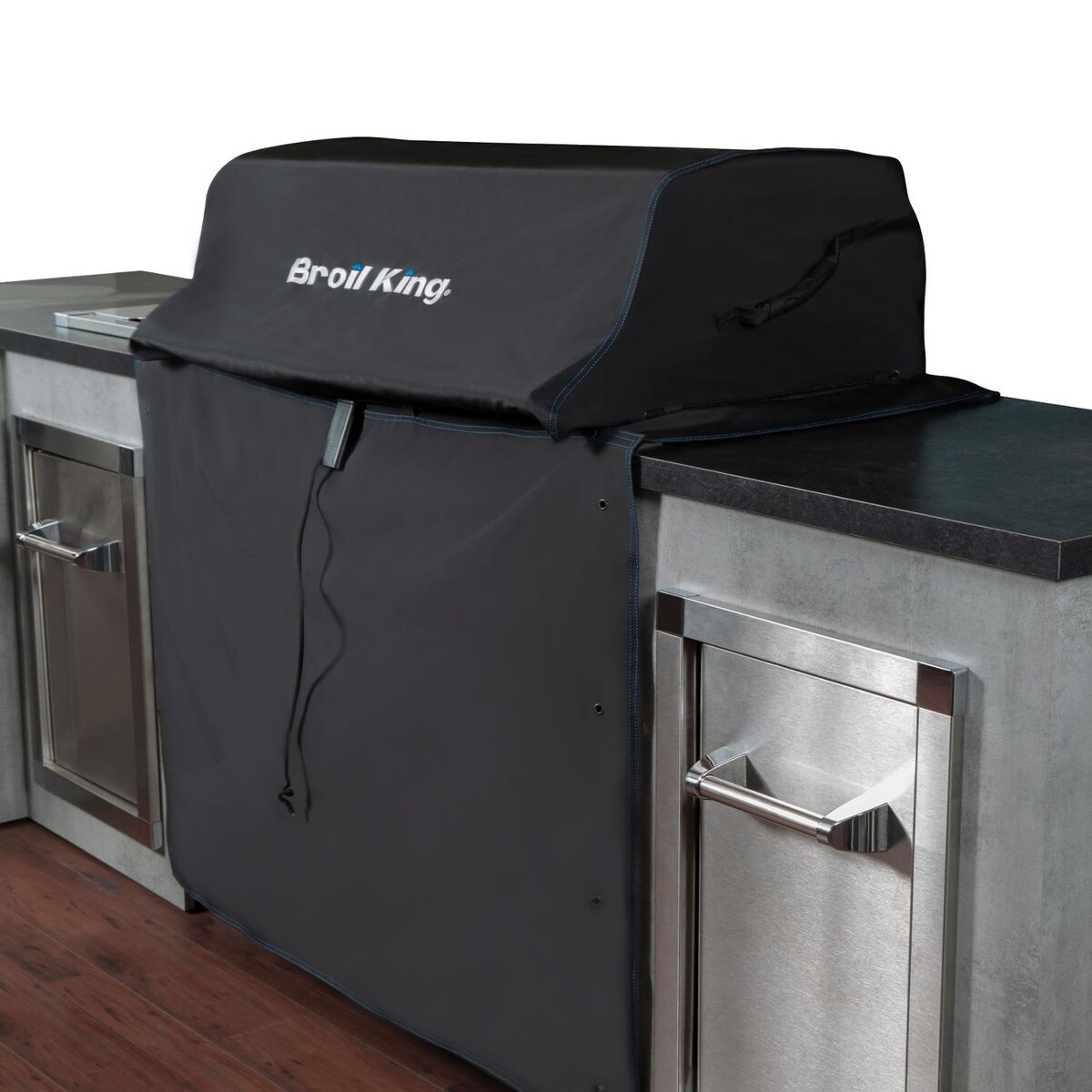 Broil King Premium Heavy Duty PVC Polyester Grill Cover For Built-In Imperial 590 and Regal S520 Grills