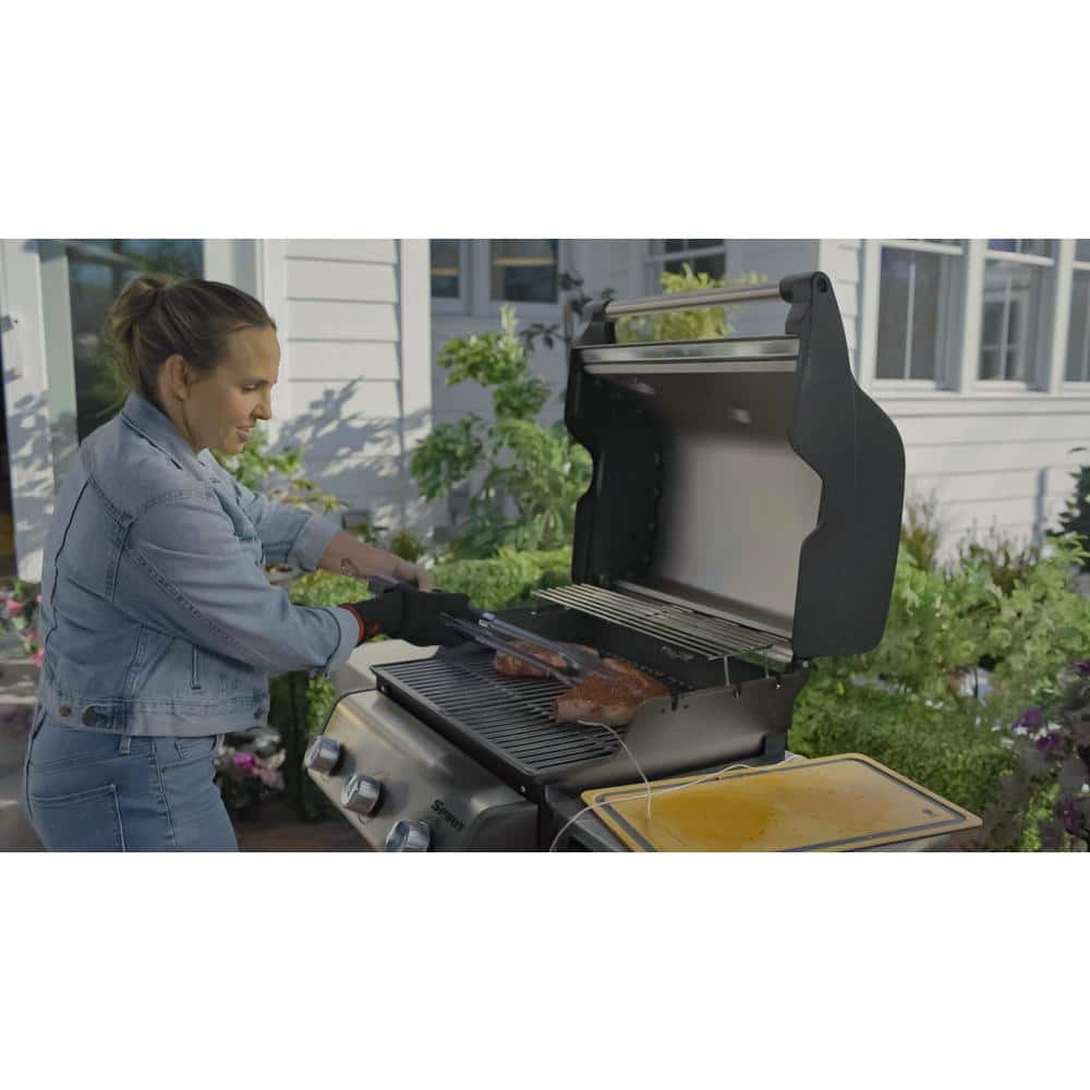 Weber Spirit SX-315 3-Burner Natural Gas Smart Grill in Stainless Steel 47502401