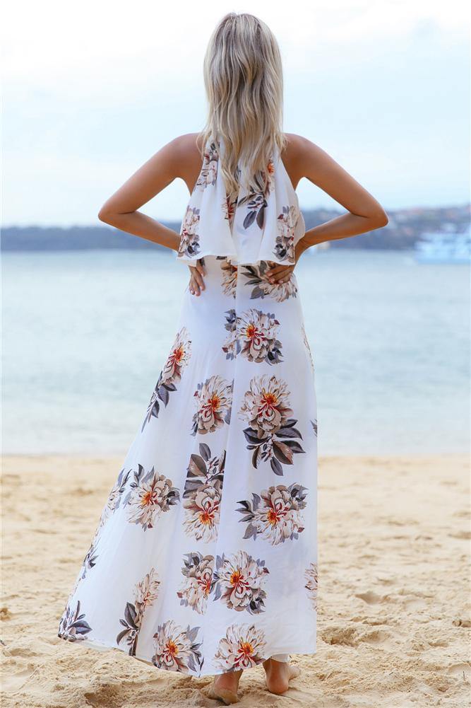 Hawaiian Tropics Maxi Dress