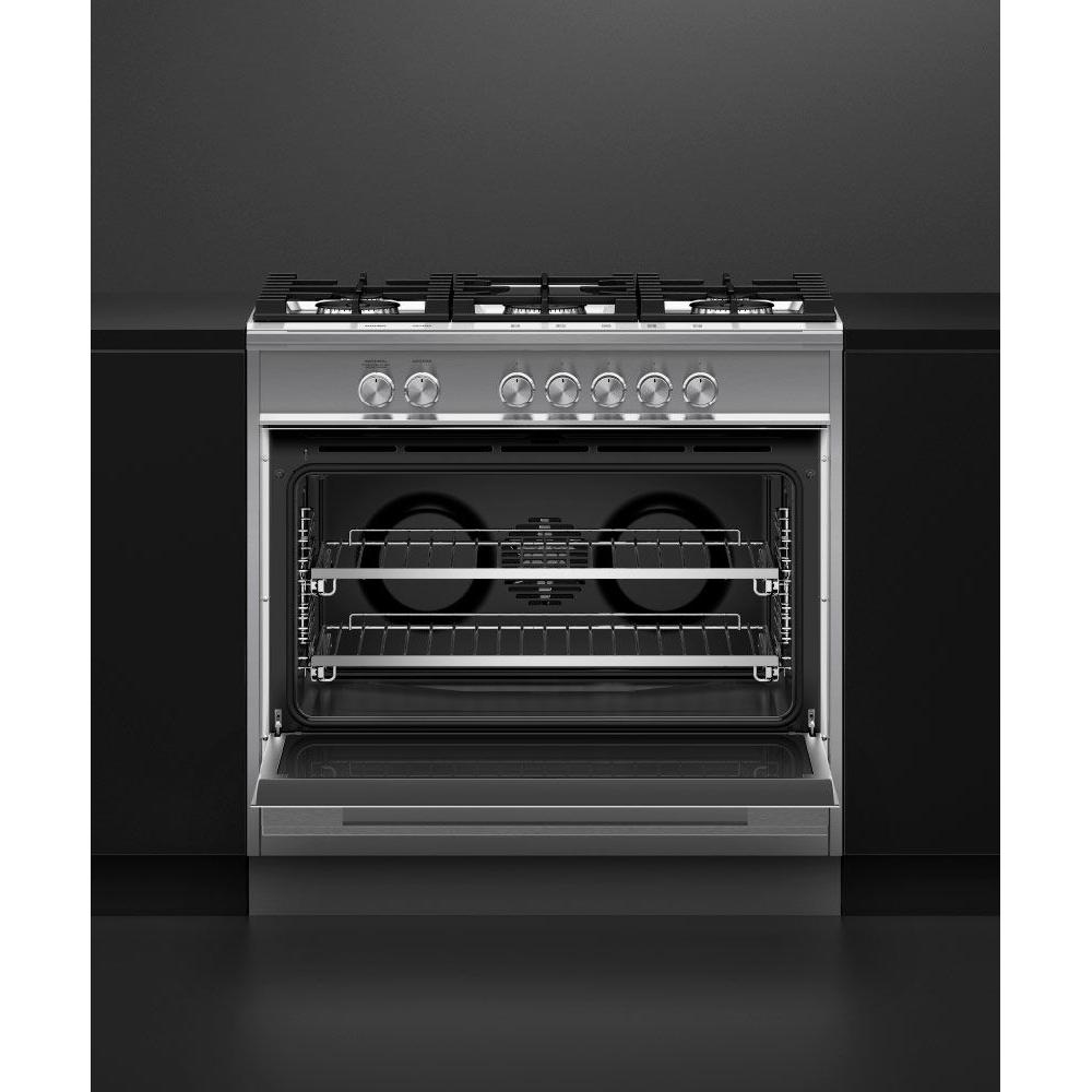 Fisher & Paykel 36-inch Freestanding Gas Range with AeroTech? Technology OR36SDG4X1