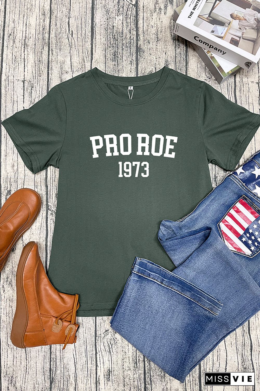 Pro Roe 1973 Graphic T-Shirt Wholesale