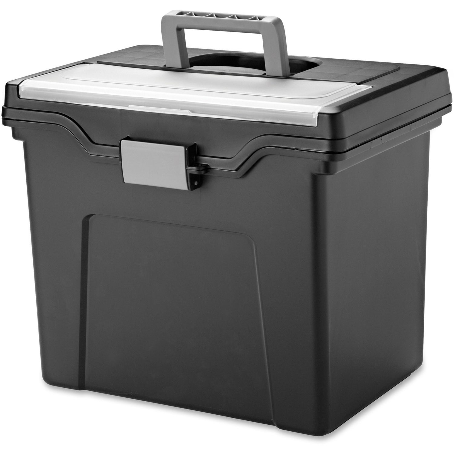 Portable Letter-size File Box by IRIS USA， Inc IRS110977