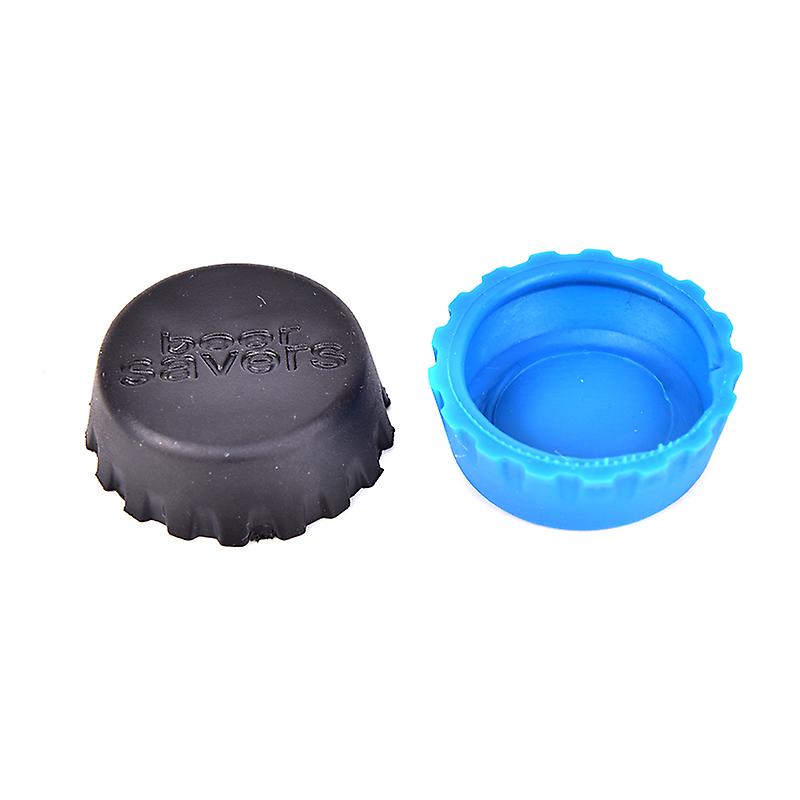 6 Pcs Silicone Beer Bottle Cap Reuse Practical Colorful Leak Free For Wine Beer Beverage Bottle Novelty Sealer Stopper Cover