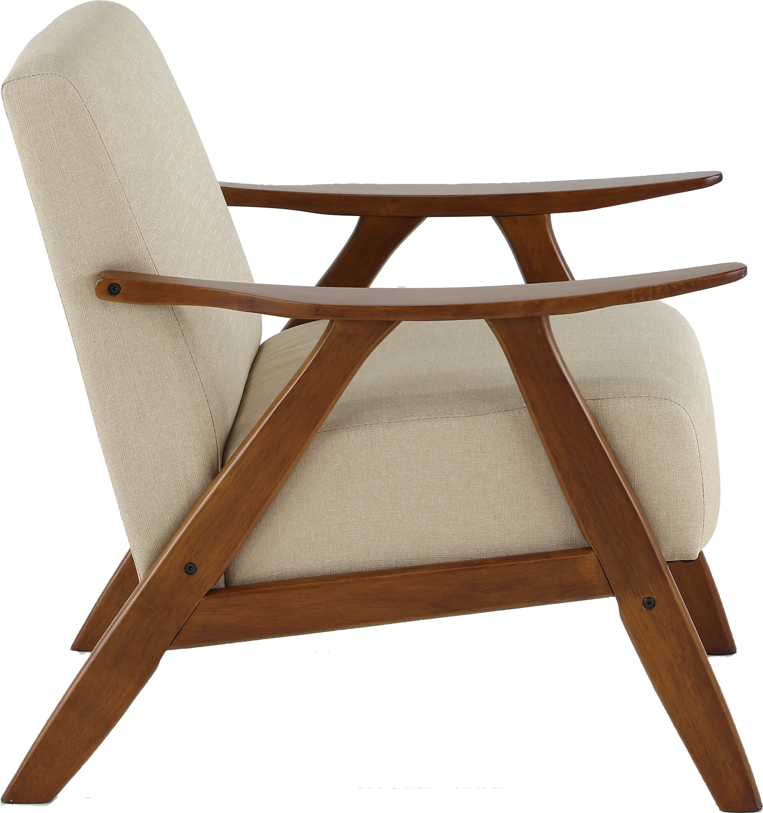 Damala Light Brown Accent Chair