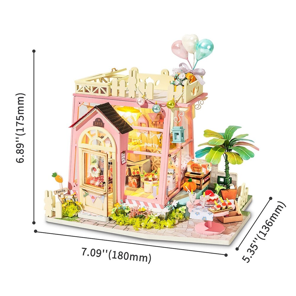 DIY 3D House Puzzle   Holiday Party Time 144 pcs