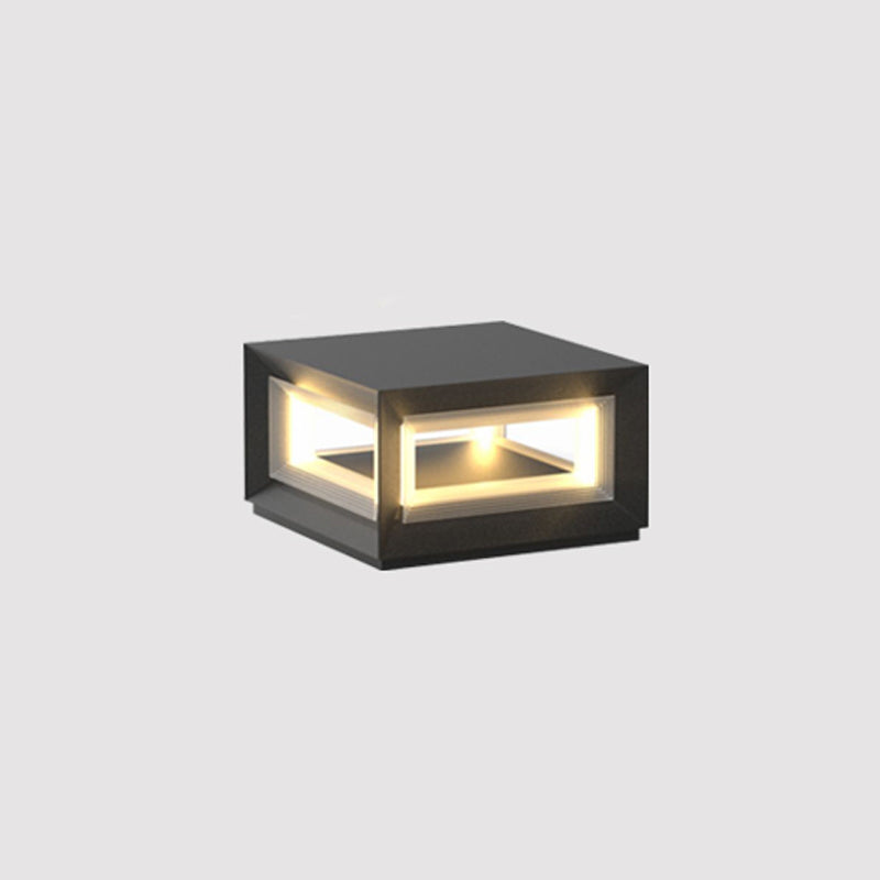 Light Cube Outdoor Post Light