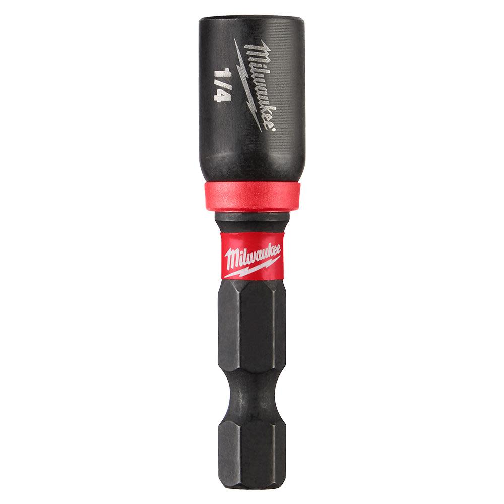 Milwaukee SHOCKWAVE 1-7/8 in. Magnetic Nut Driver 1/4 in. 49-66-4502 from Milwaukee