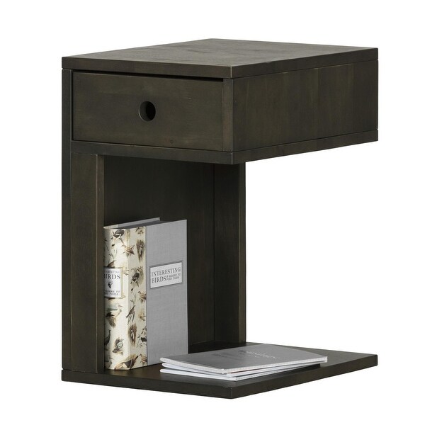 South Shore Kodali 1-Drawer End Table