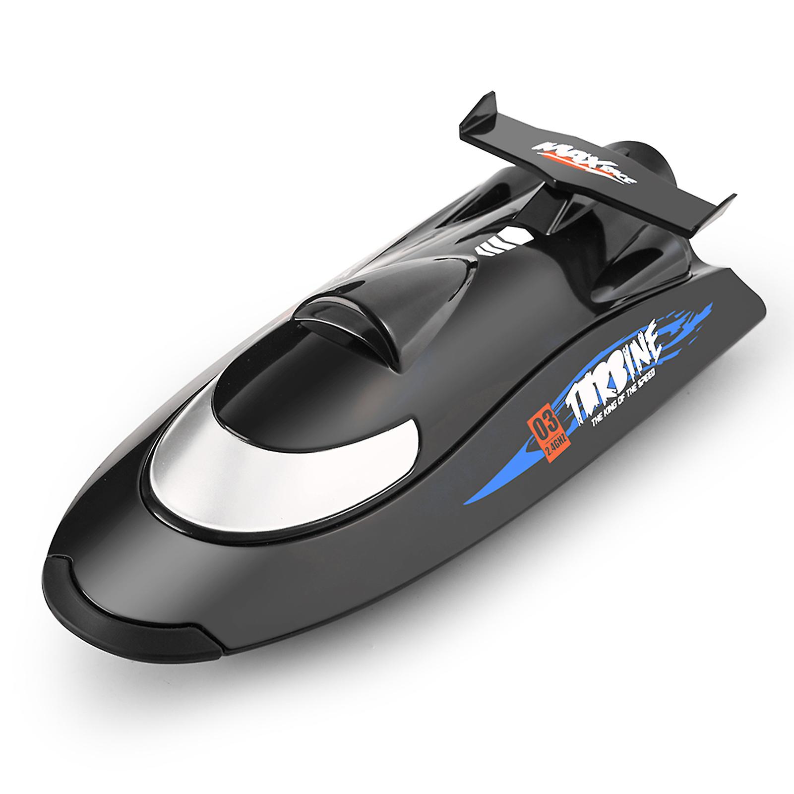 Flytec V009 Remote Control Boats 2.4g 30km/h Turbine Drive Rc Boat 3 Speeds Adjustable Over Distance Warning Self-righting Rc Toy Gift For Kids Adults