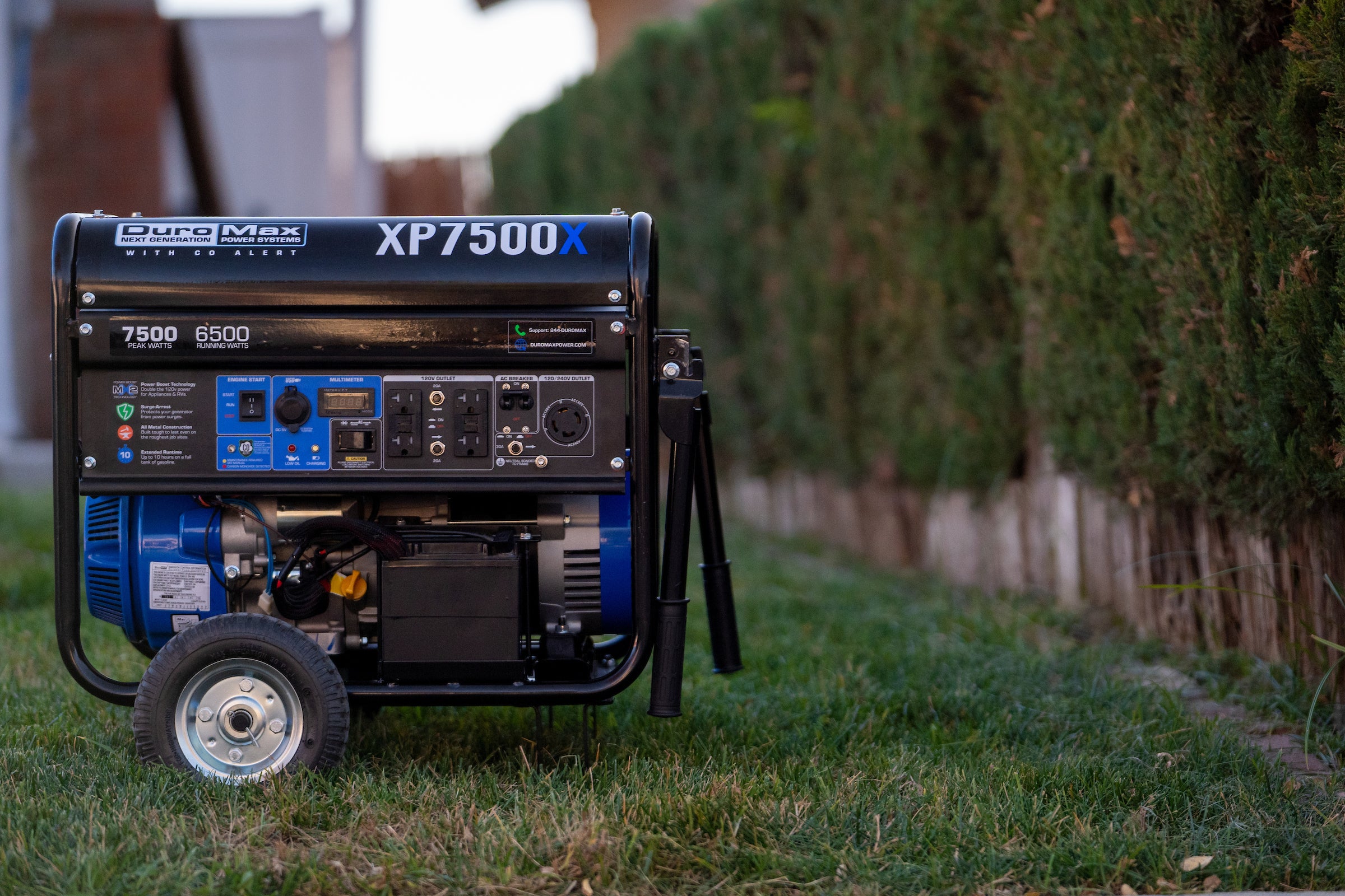 7,500 Watt Gasoline Portable Generator w/ CO Alert