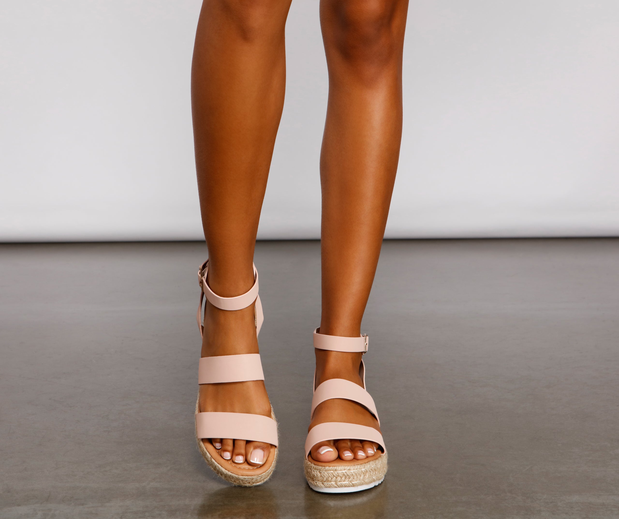 The Everday Espadrille Platform Wedges