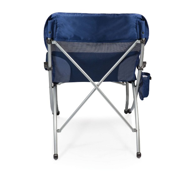 Picnic Time Camp Chair With Carrying Case Xl Navy Blue