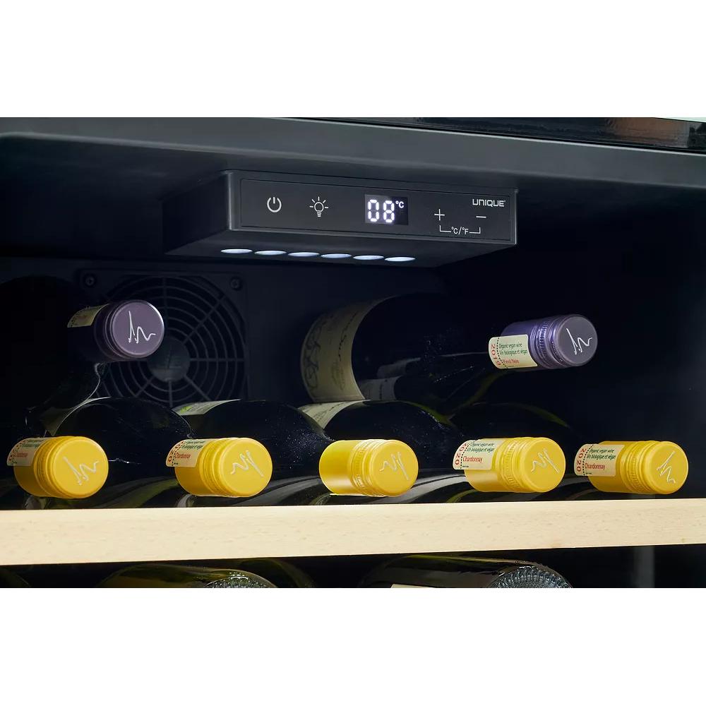 Unique Appliances 28-Bottle Classic Retro Wine Cooler with Single Zone UGP-125CR WF LG