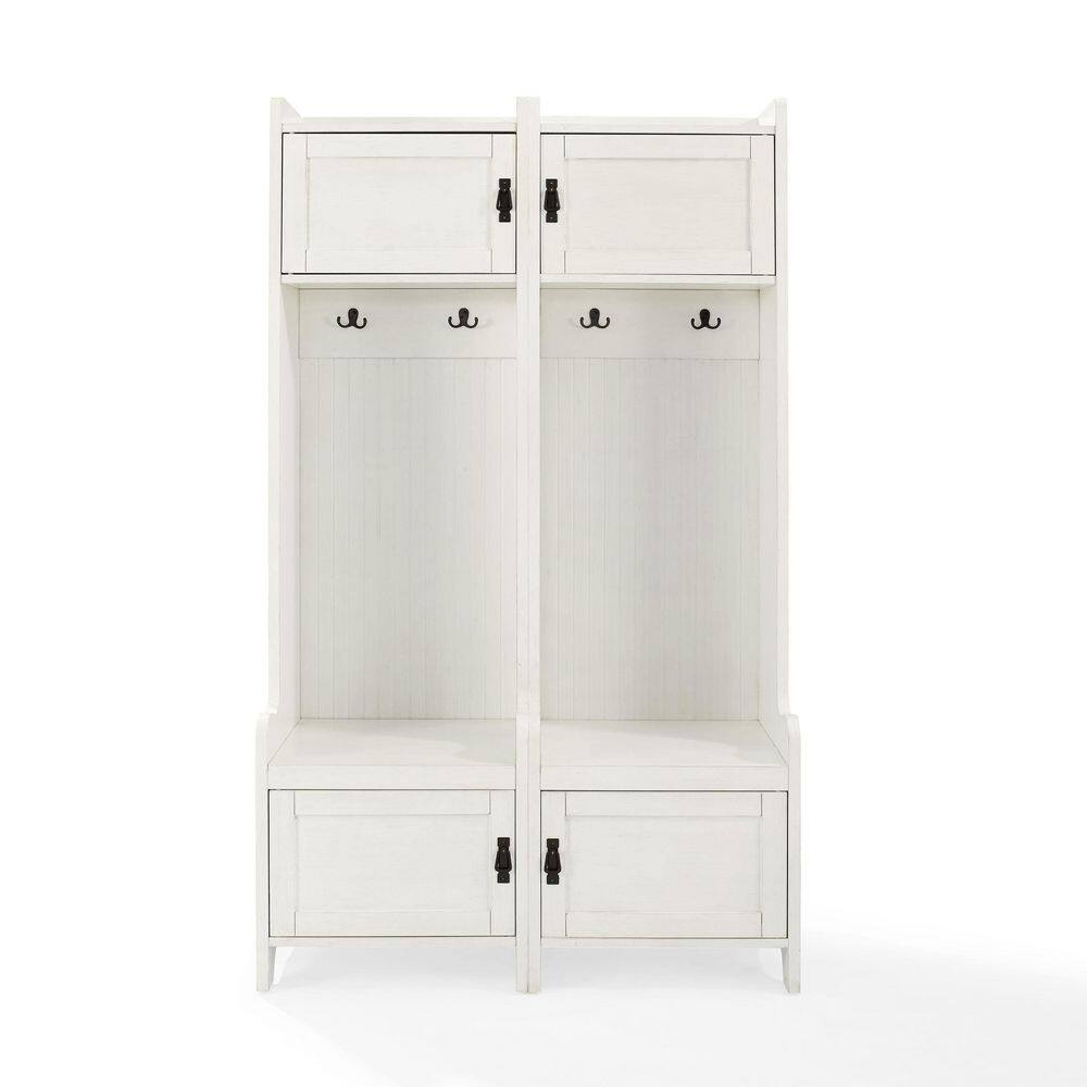 CROSLEY FURNITURE 2-Piece Fremont White Entryway Set KF60004WH