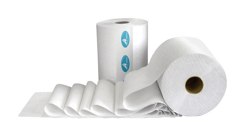 TOWEL ROLL 350'/12CS WHT