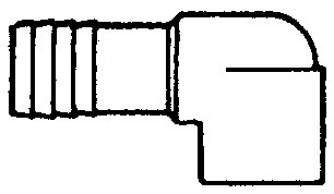 Brass Fittings 1407 007 Elb Pl Pipe To Fip 3/4