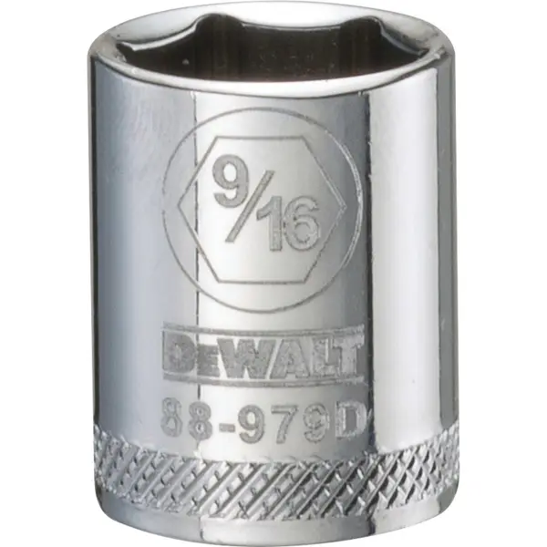 DEWALT 3/8 SAE 6 Point 3/8 Drive Socket