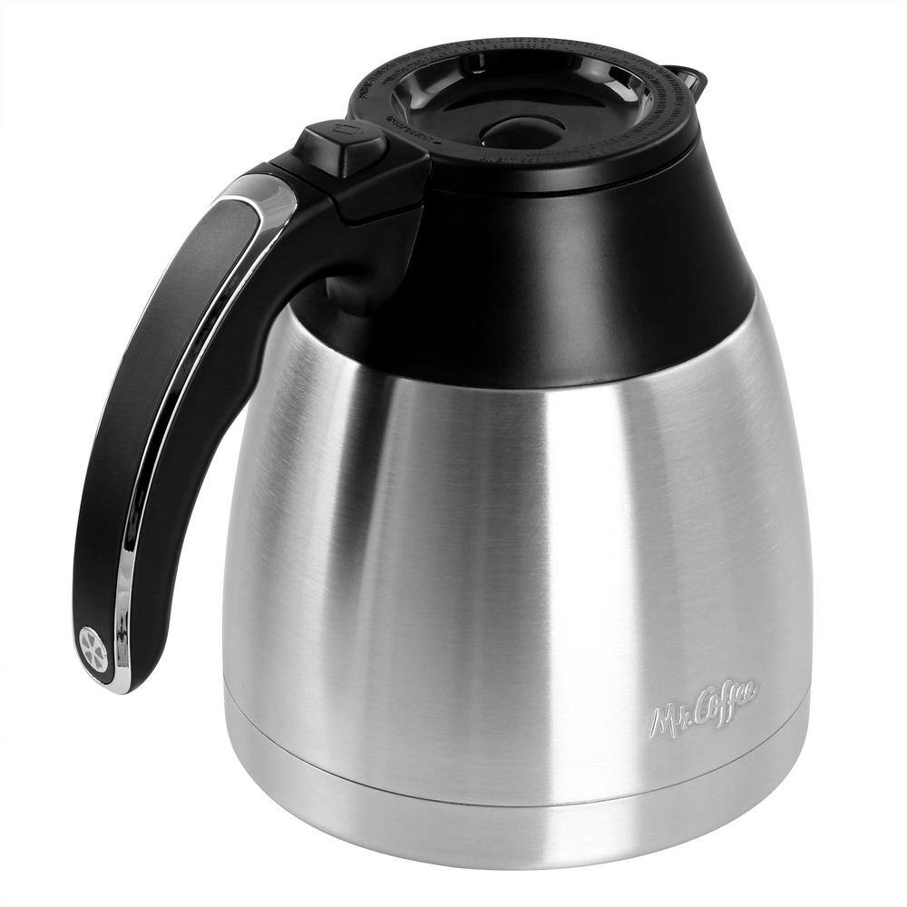 Mr. Coffee Programmable Single Serve and 10 Cup Coffee Maker in Black 985120290M