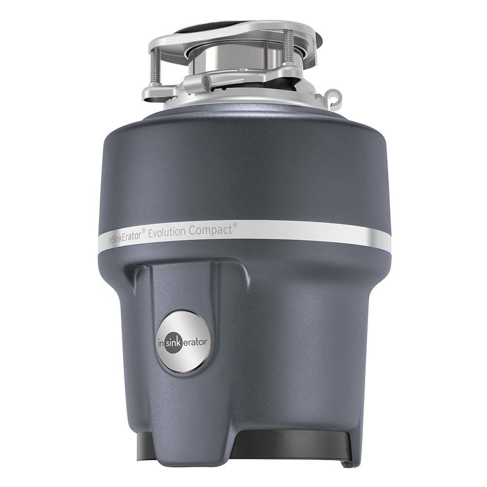 InSinkErator Evolution Compact Lift  Latch Quiet Series 34 HP Continuous Feed Garbage Disposal COMPACT