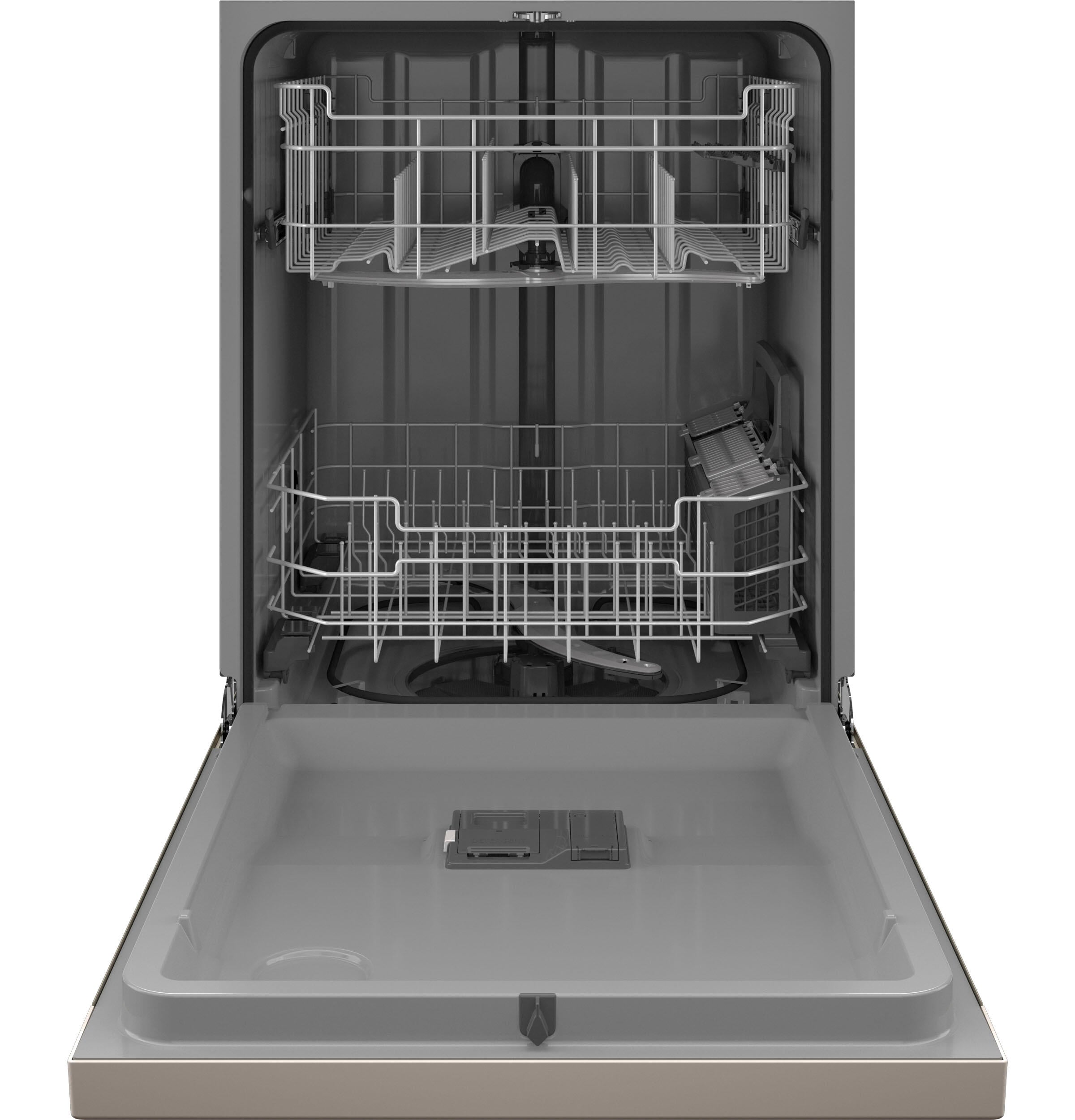 Ge Appliances GDF550PMRES Ge® Front Control With Plastic Interior Dishwasher With Sanitize Cycle & Dry Boost