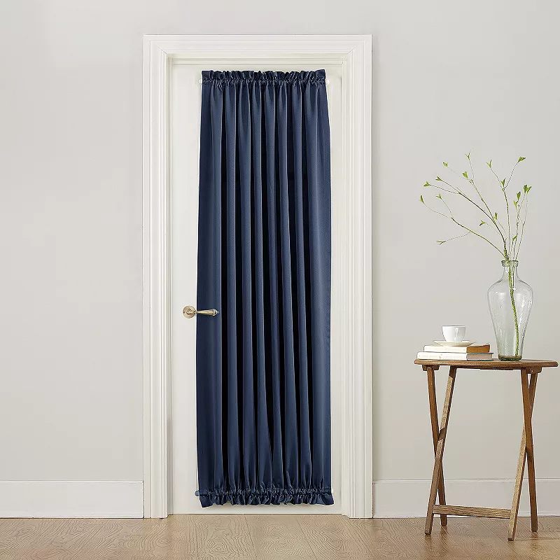 Sun Zero 1-Panel Gramercy Room Darkening Door Curtain