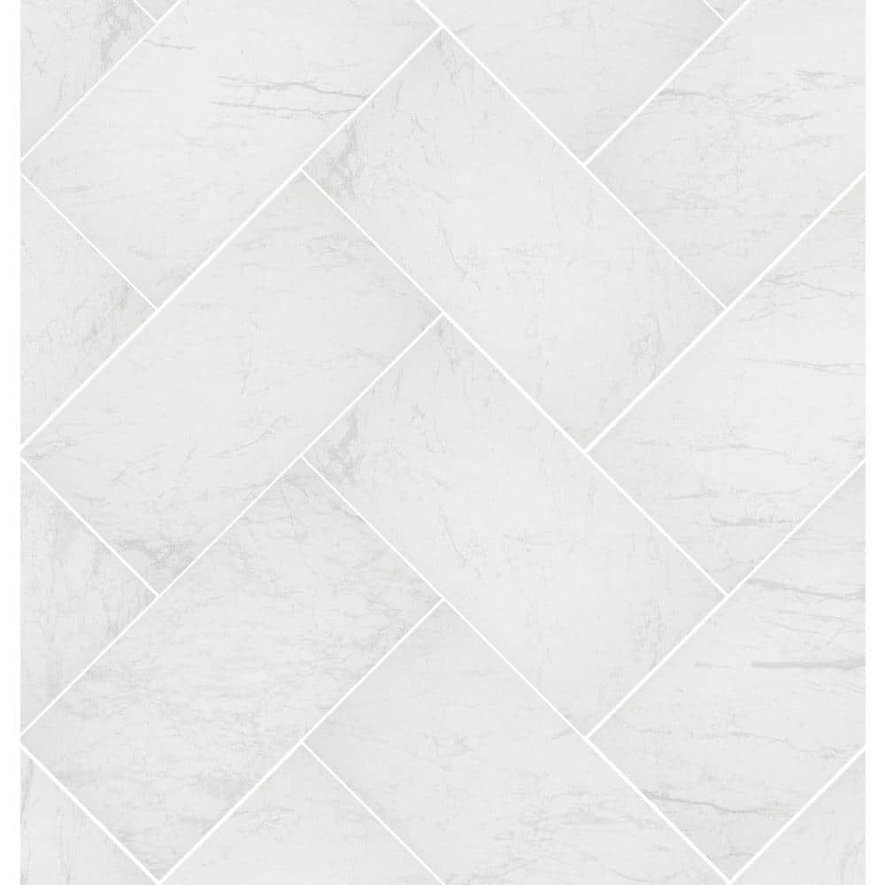 Florida Tile Home Collection Brilliance White Rectified 12 in. x 24 in. Porcelain Floor and Wall Tile (13.3 sq. ft.  case) CHDEBRL1012X24R