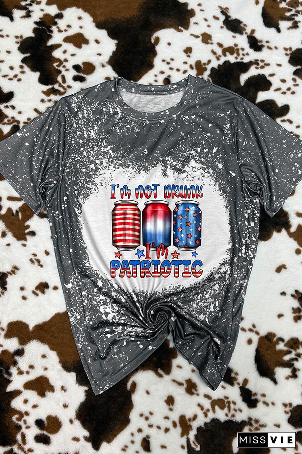 I'm Not Drunk I'm Patritotic Graphic Tee